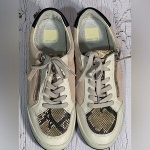 * NEW Dolce Vita Woman’s Blush & Snakeskin Sneakers